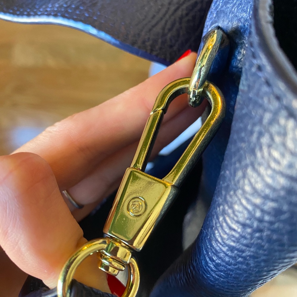 3.1 Phillip Lim Navy Large Satchel Bag - Picture 4 of 9